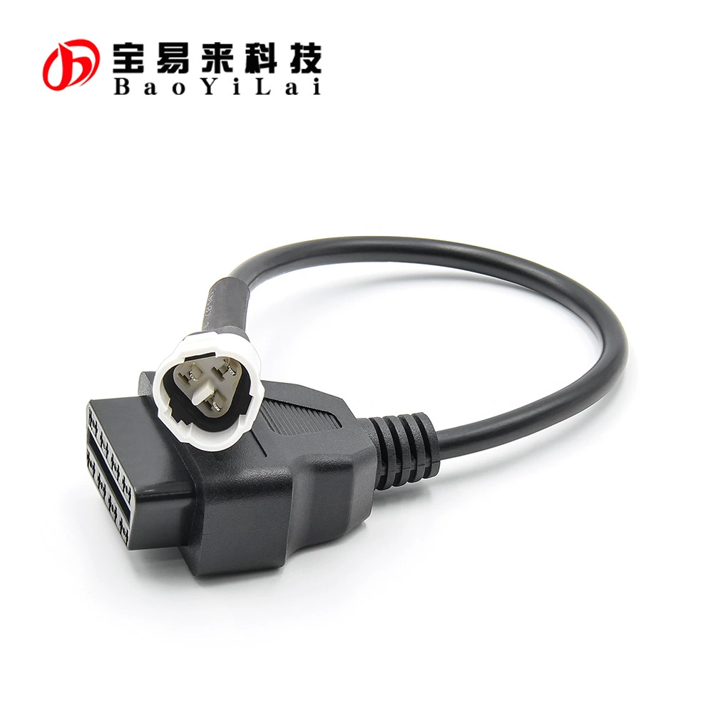 OBD на 3pin для мотоцикла yamaha 3pin переходной кабель локомотива подходит для Yamaha