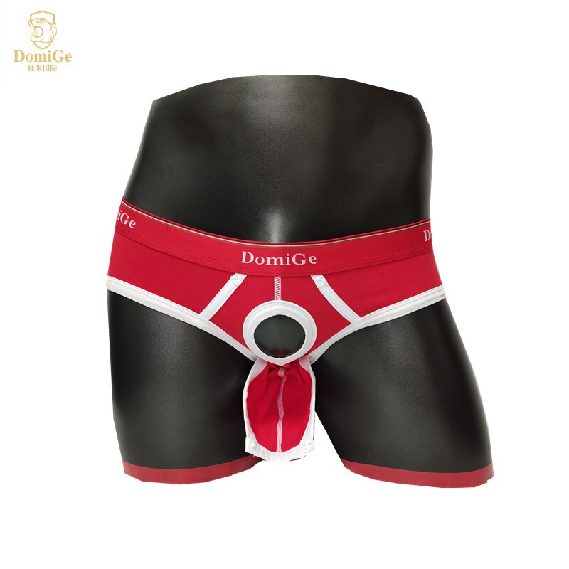 Men's Underwear 5560 Gunshot Separate Men's Underwear Men's Underwear Men's plus size Front Opening Underwear Cotton Men