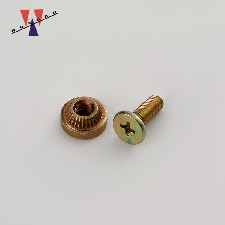 温州厂家 现货销售 精品促销滚花螺丝 4*14