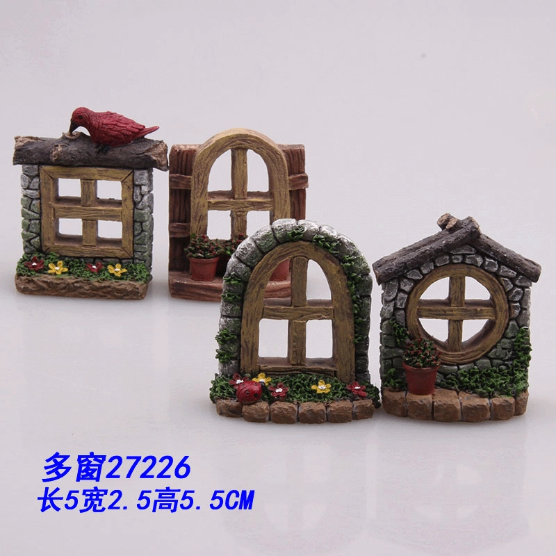 Ремесла из смолы Моделирование Шик Маленькое окно Фоторамка Аксессуары Смола Двери и окна Психологические принадлежности для песочного стола Окна