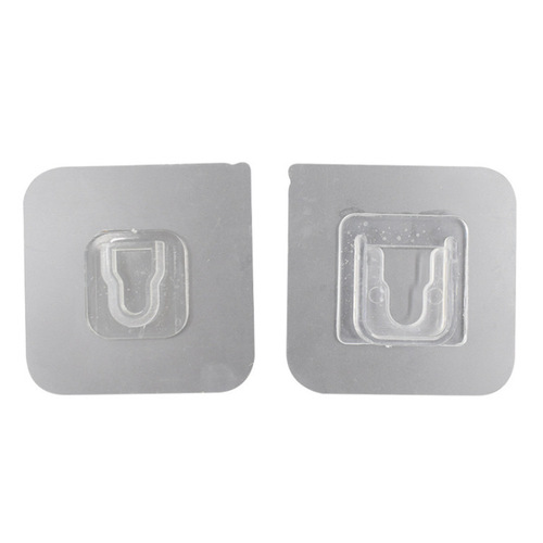 Factory direct sales rack hooks and mother-in-law buckles, acrylic adhesive nail-free hooks, double-sided buckles, concave and convex buckles
