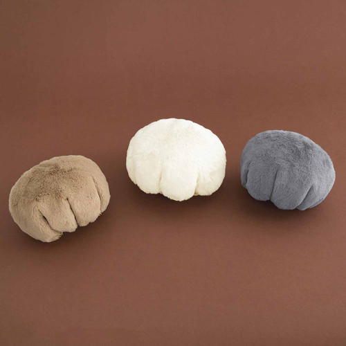 Japanese plush cat claw bag drawstring cosmetic bag portable drawstring storage bag creative student sundries velvet bag