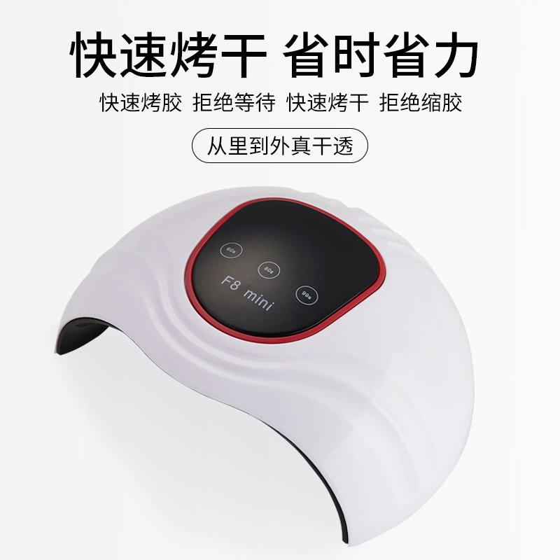 Amazon nail art lámpara de fototerapia uvLED lámpara de uñas inteligente 36W fuente de luz doble secador de uñas máquina de fototerapia al por mayor