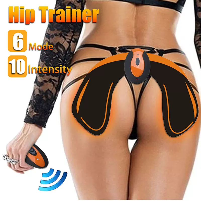 EMS Hip Trainer Wireless Remote, Universal Buttock Stimulator, 6 modes 10 intensities