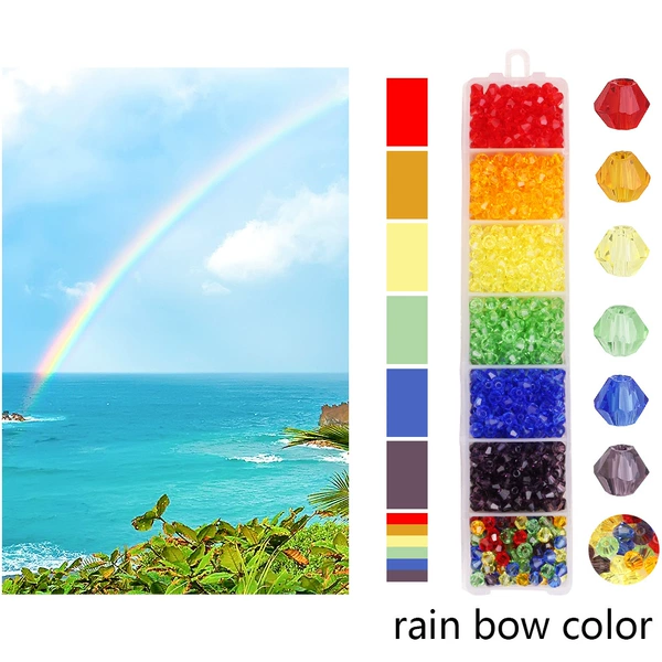 Rainbow, 7 cells, 4mm