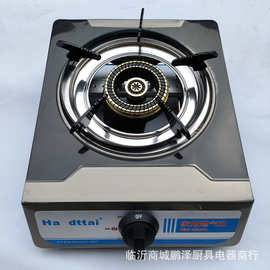 批发台嵌两用燃气灶家用嵌入式单炉液化气天然气玻璃煤气猛火灶具