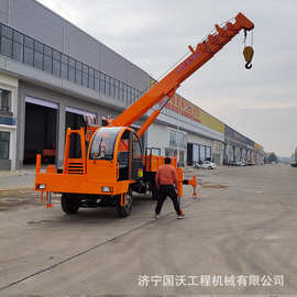 厂家现货四驱四不像随车吊 6吨10吨工程建筑随车起重机图片