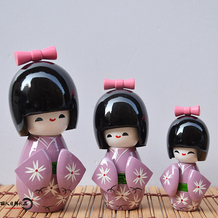 Set of purple sakura