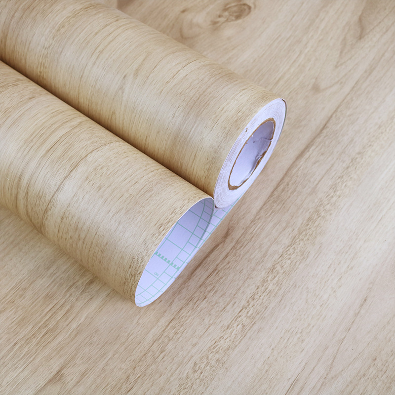 노란 전나무 곡물 (두껍게)