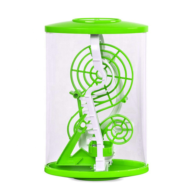 Bola de equilibrio Qizhi para niños Track Maze juguete 3D entrada de mano tridimensional Maze juego