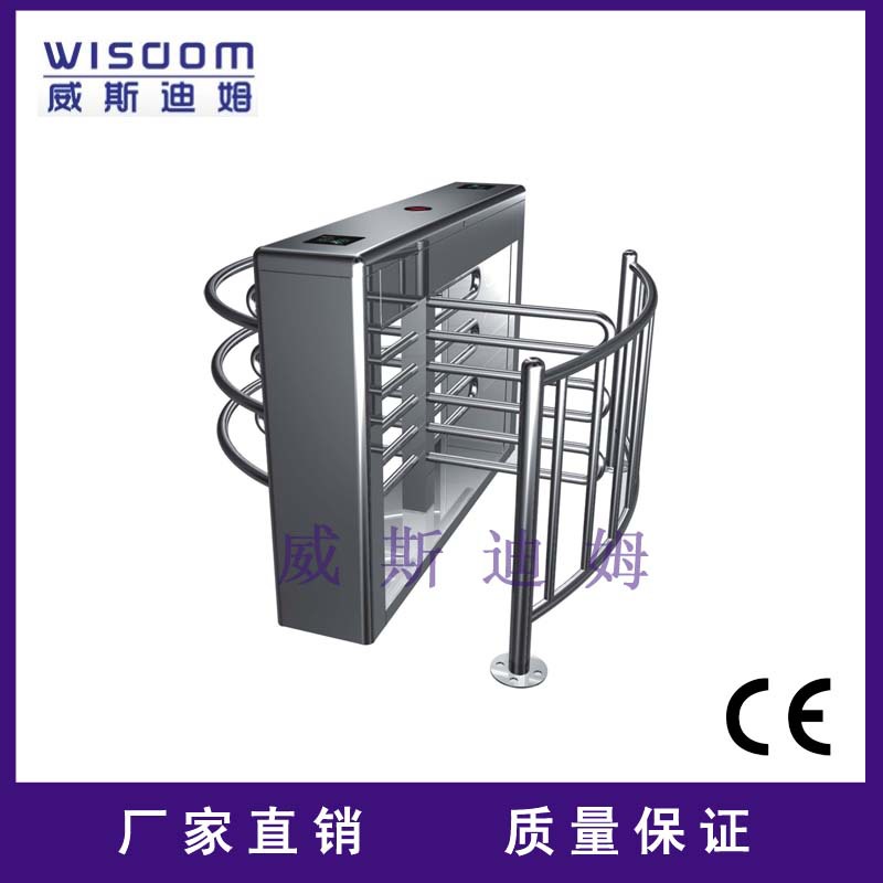 深圳厂家小区体育馆进出口指纹人脸门禁管理系统电动半高转闸