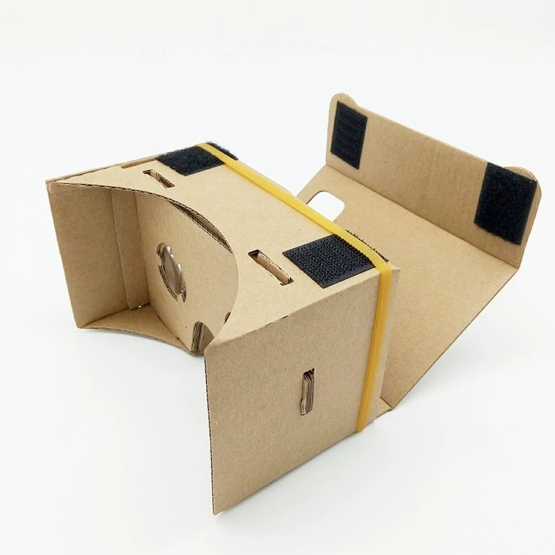 VR Cardboard Viewer New Valley 2nd Gen, 3D Virtual Reality, 3–7" Phones, Customizable