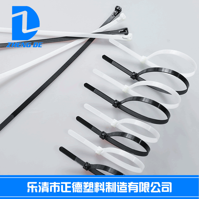 现货供应多规格活扣扎带可松式塑料尼龙扎带可反复使用塑料扎带