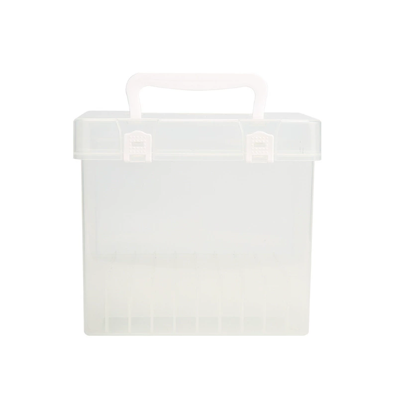 Marker & Pencil Storage Box, Portable Plastic Case for Elementary Students, 12–108 pcs