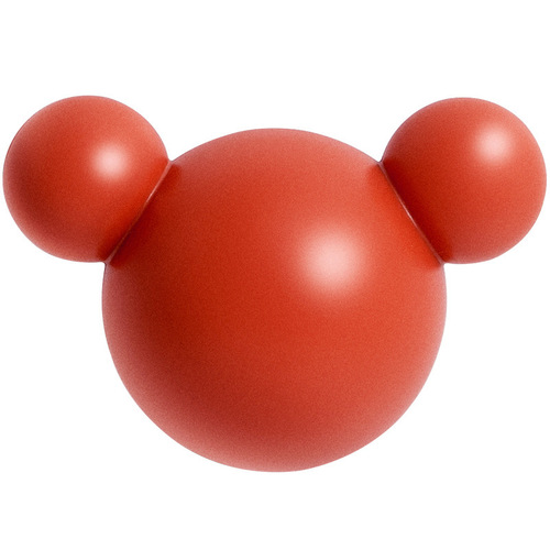 Self-designed creative bear invisible hook, adhesive hook without drilling, wall bathroom hook, key hook