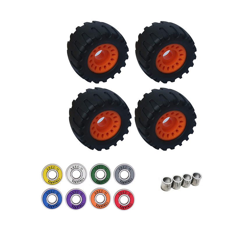 Skateboard off-road damping wheel road wheel 76x45mm bearing sleeve