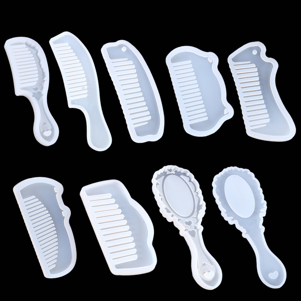 Brush with rhinestones