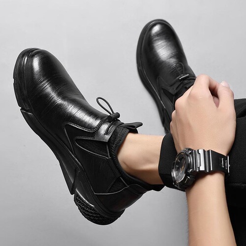 Labor protection shoes for men, anti-smash and anti-puncture, winter anti-slip work shoes, safety protective shoes, mid-top warm soft-soled construction site shoes