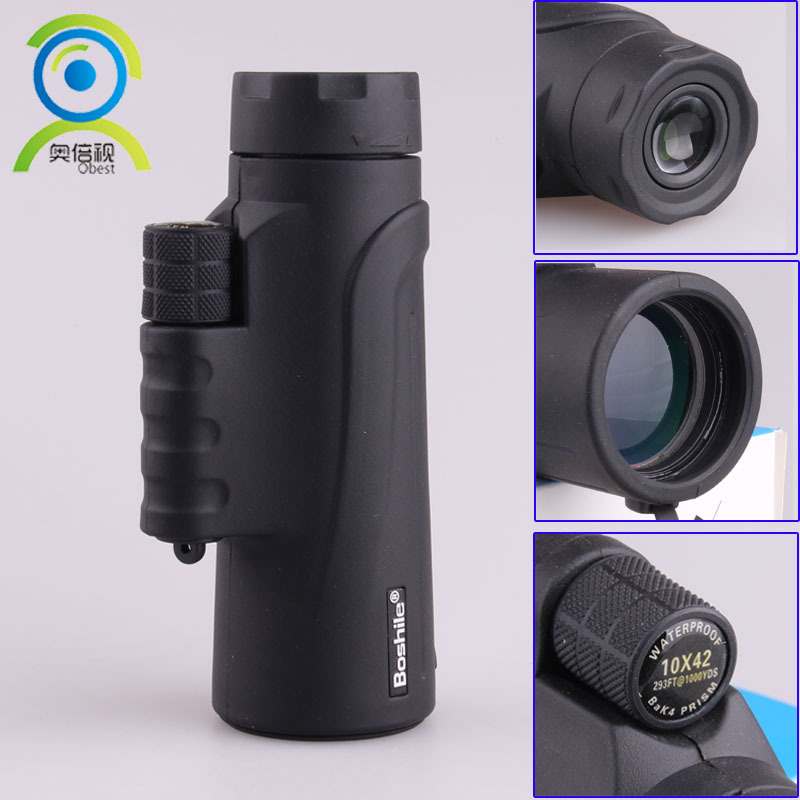 10x42单筒演唱会望远镜 高清高倍防水望远镜 批发便携徒步广角