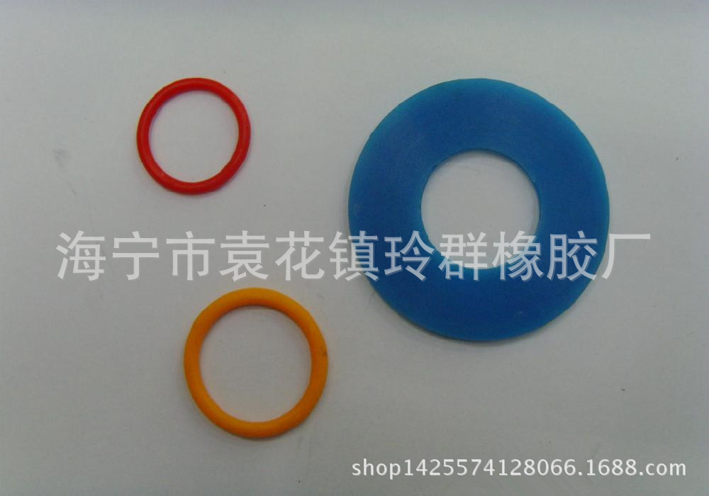 厂家供应 彩色硅胶垫片 白色食品级硅胶密封垫片 生产硅胶彩色垫