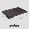 Purple sand PP Plastic Flower Pot imitated purple sand, polysmal pot tray, another polymerine square long square