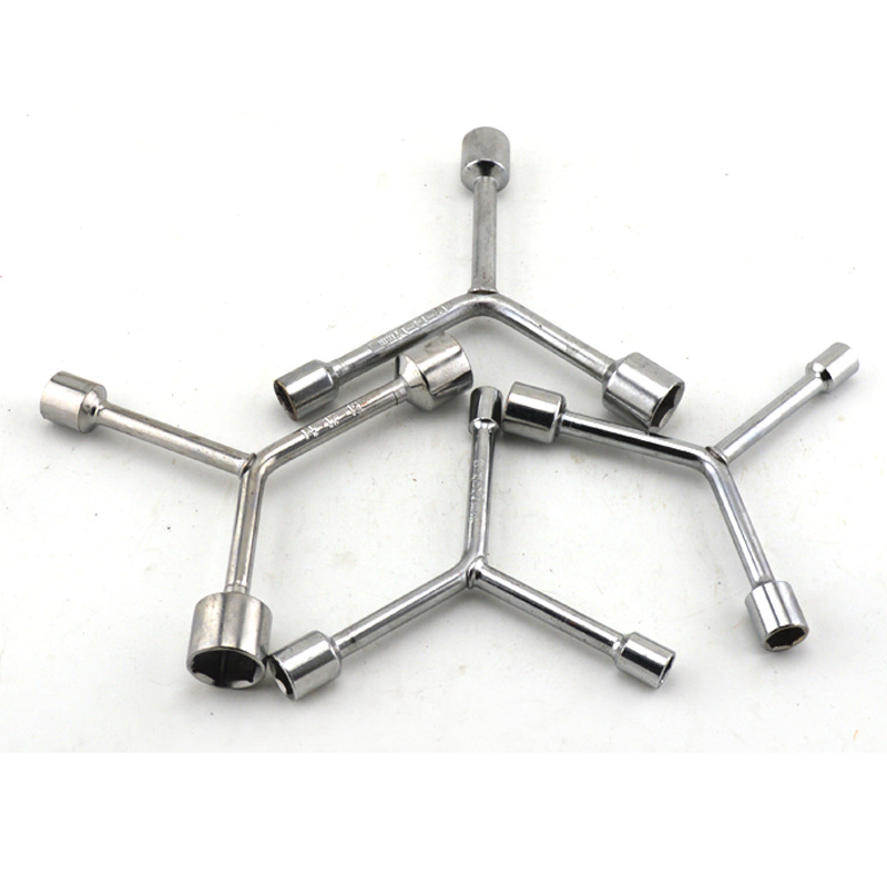 三叉套筒扳手 加长外六角套筒扳手 汽车摩托车机修Y型梅花扳手
