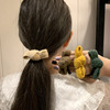 Hairgrip with bow, brand elastic hair rope, simple and elegant design, internet celebrity, wholesale