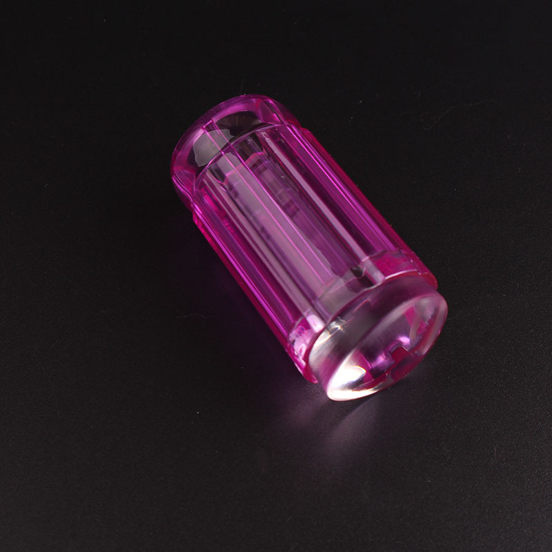 Nuevo sello de silicona transparente para decoración de uñas con cabezal de silicona suave totalmente transparente de 2.8 cm, herramienta de transferencia de plantillas, accesorios.