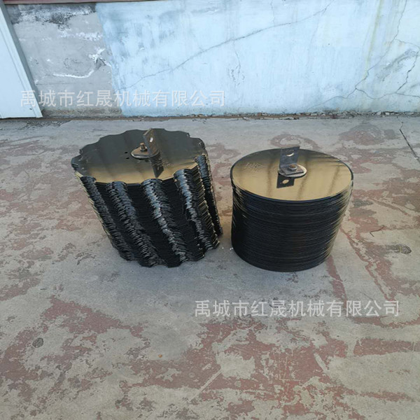 厂家缺口耙片批发驱动圆盘犁圆盘片锰钢耙片硼钢片直径560mm