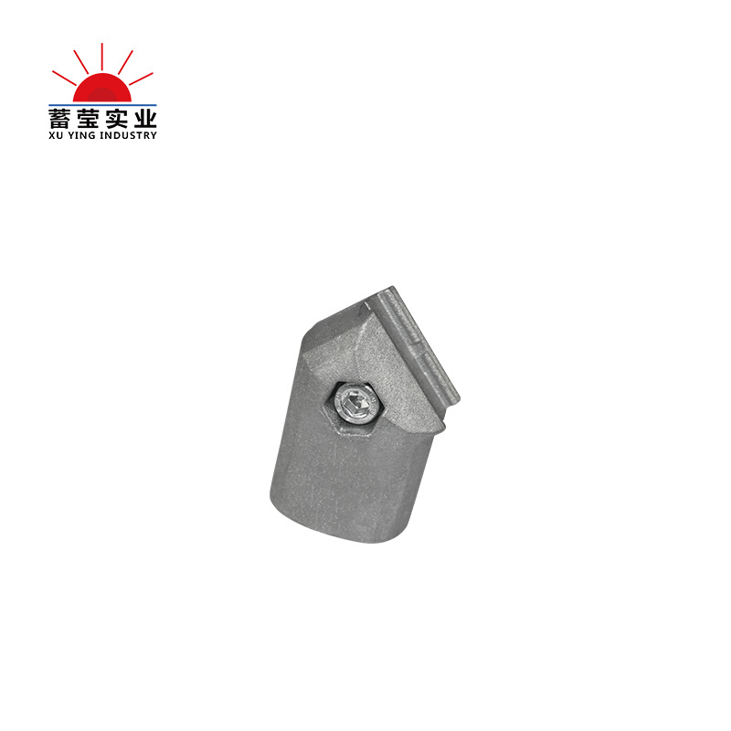 厂家供应   第三代  铝合金精益管连接件  线棒接头  45度外接头