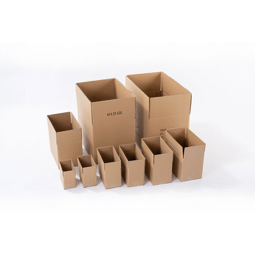 Five-layer corrugated hard paper box 45*40CM moving box logistics packaging box packing box wholesale