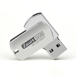 旋转U盘64GB小胖子u盘32g高速优盘3.0金属刻字u盘128GB电脑USB2.0