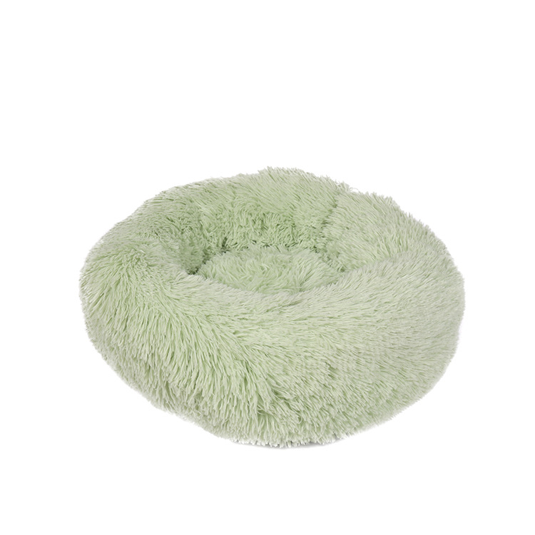 Perrera nido de gato de peluche redondo Otoño e Invierno suministros para mascotas sofá de descuento para mascotas nido cama estera del perro estera del gato estera del animal doméstico