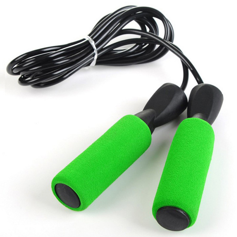 Cuerda para saltar con rodamientos de PVC es un artículo muy vendido para adultos, entrenamiento físico profesional y estudiantes. image 3