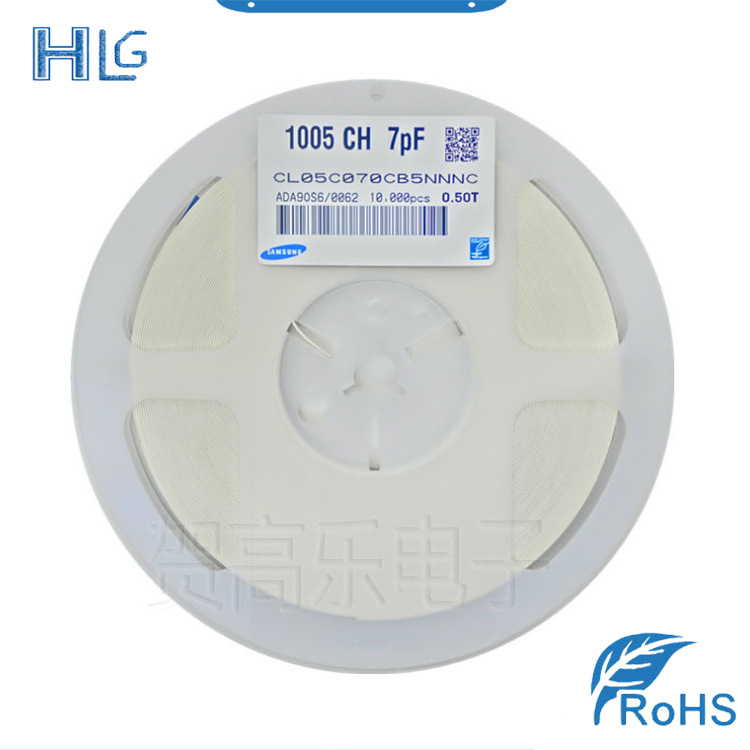 原装正品 CL05C070CB5NNNC 封装0402  贴片电容