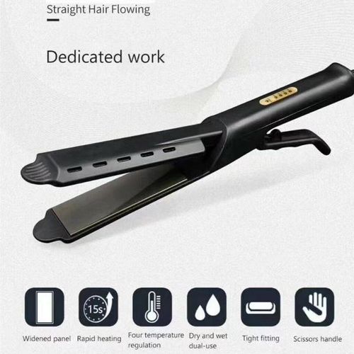 Cross-border curling and straightening dual-purpose hair straightening splint constant temperature portable air bangs curling hair straightener