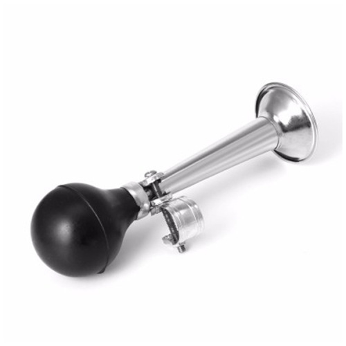 Mountain bike bell black air bag iron horn bell 7 inch 9 inch electroplated air horn snail bicycle accessories