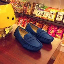 睿足春秋新款男童女童儿童豆豆鞋韩国时尚中性皮单鞋工厂一件代发