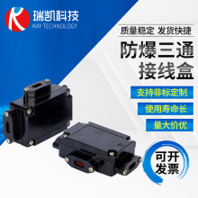 防爆三通接线盒  电伴热带防爆电源接线盒三通终端接线盒