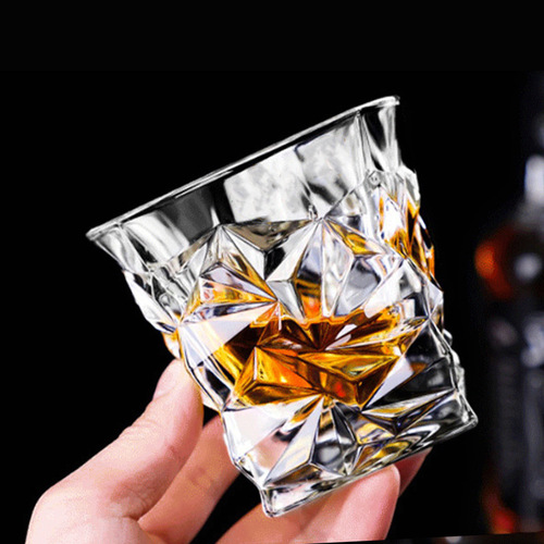 Amazon wine glass supply European style creative crystal glass liquor highball set bar beer whiskey glass