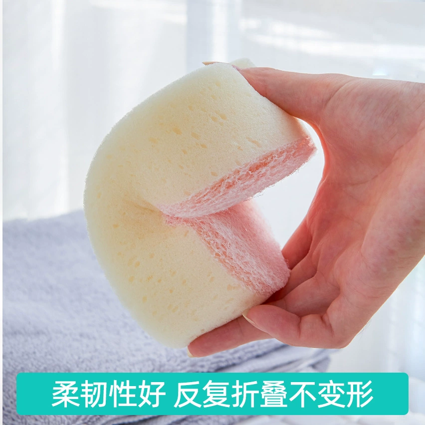 Японская импорт детский гигиенический Bath sponge для купания