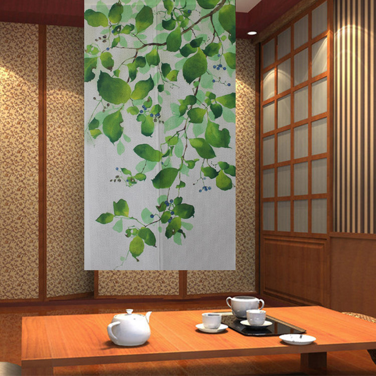 Factory Direct Sales Japanese Style Fabric Digital Printing Door Curtain Blueberry Tree Fruit Restaurant Decor Wholesale Retail Polyester Door Curtain Factory Direct Sales Japanese Style Fabric Digital Printing Door Curtain Blueberry Tree Fruit Restaurant Decor Wholesale Retail Polyester Door Curtain