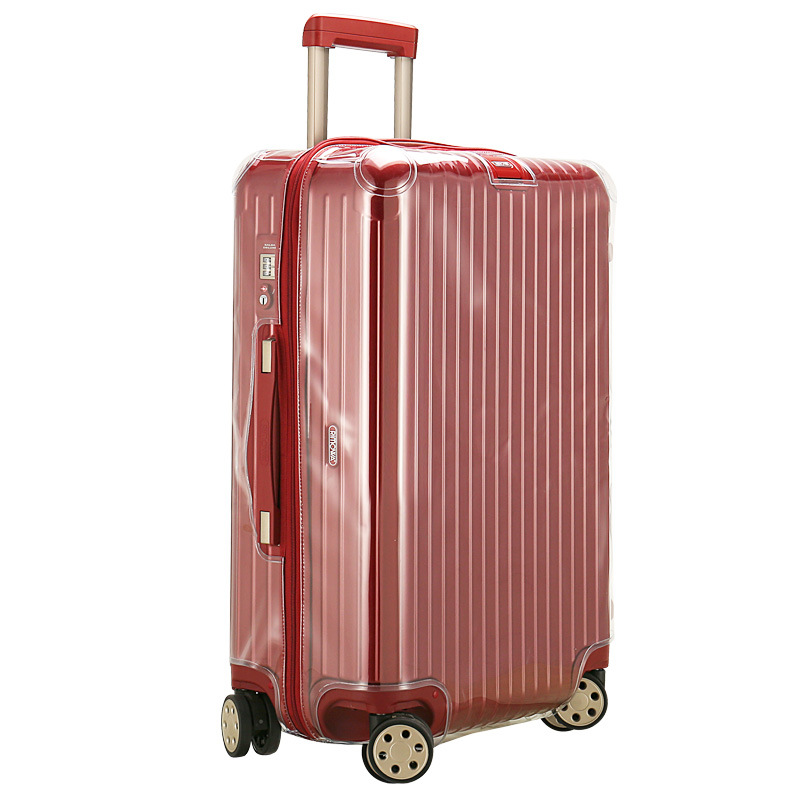Entrega transfronteriza adecuada para el caso de Rimowa cubierta protectora de viaje espesado PVC caso transparente cubierta protectora rmow