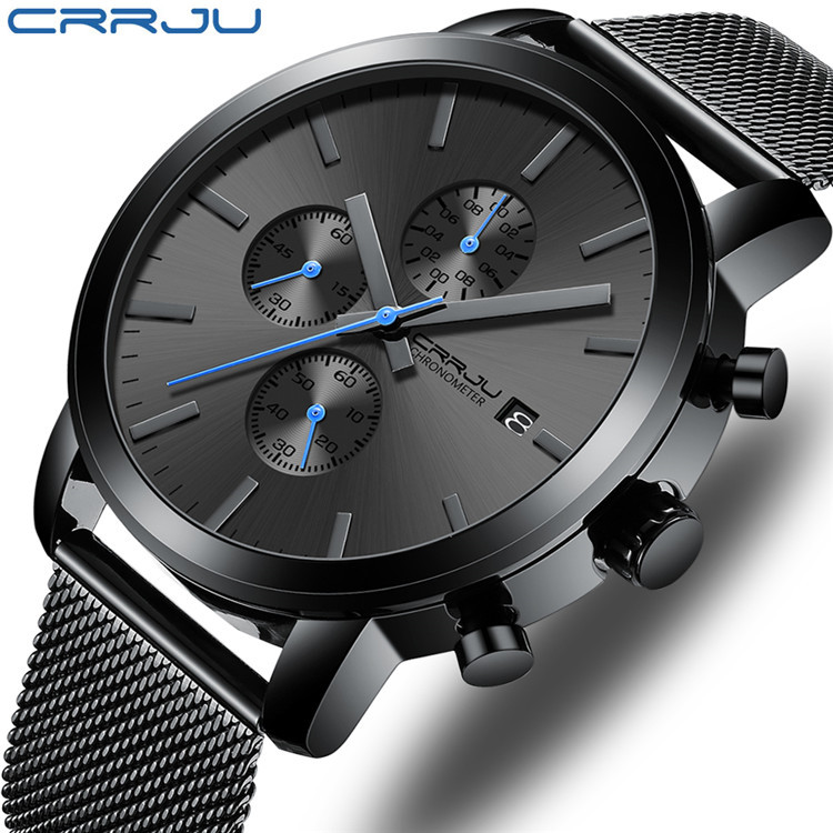CRRJU/Kajun 2287 men's watch casual business fashion personalized watch men's watch student watch simple calendar