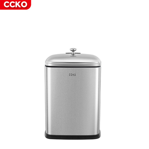 CCKO tea bucket, tea dregs bucket, tea bucket with filter layer, household tea water, tea waste water, stainless steel coffee table trash can