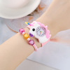 Cute silica gel children's watch, bracelet, necklace, hairgrip, ring, set