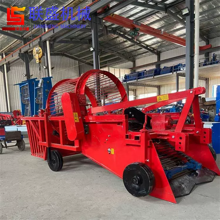 起茬地膜回收机 废旧地膜收集机 薄膜残膜回收机 联盛动刀残膜机