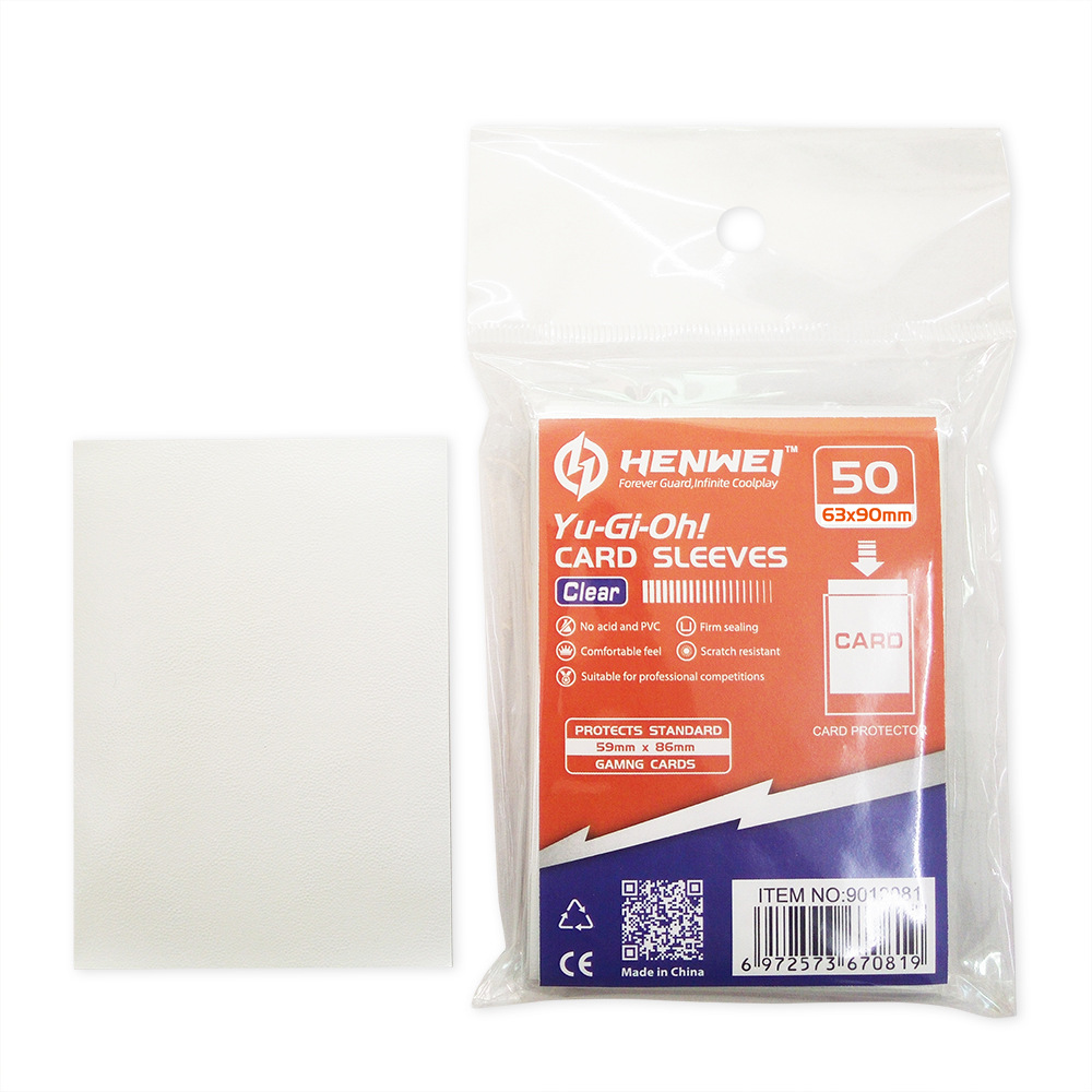 Henwei Juego Rey transparente helado monocromo titular de la tarjeta Ultraman tarjeta de juego de mesa accesorios de comercio exterior Amazon Venta caliente