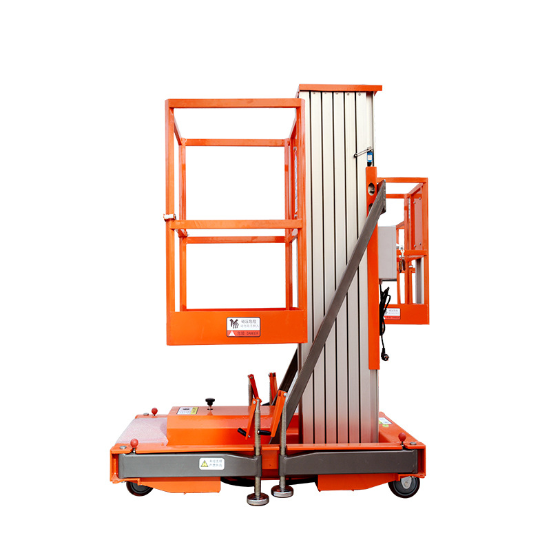 Plataforma elevadora hidráulica eléctrica Youcheng Elevador de aleación de aluminio Elevador de trabajo aéreo Plataforma elevadora móvil