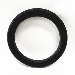 16寸電動自行車代駕車輪胎16*1.75免充氣實心輪胎防扎防刺